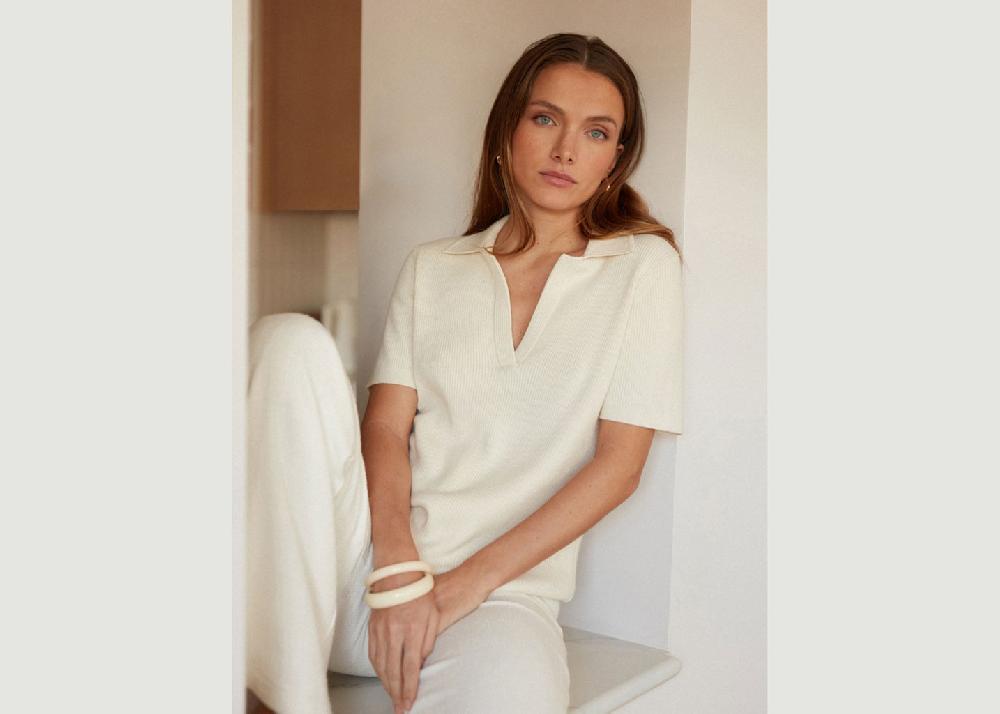 L'exception Polo Swan Blanc Hircus