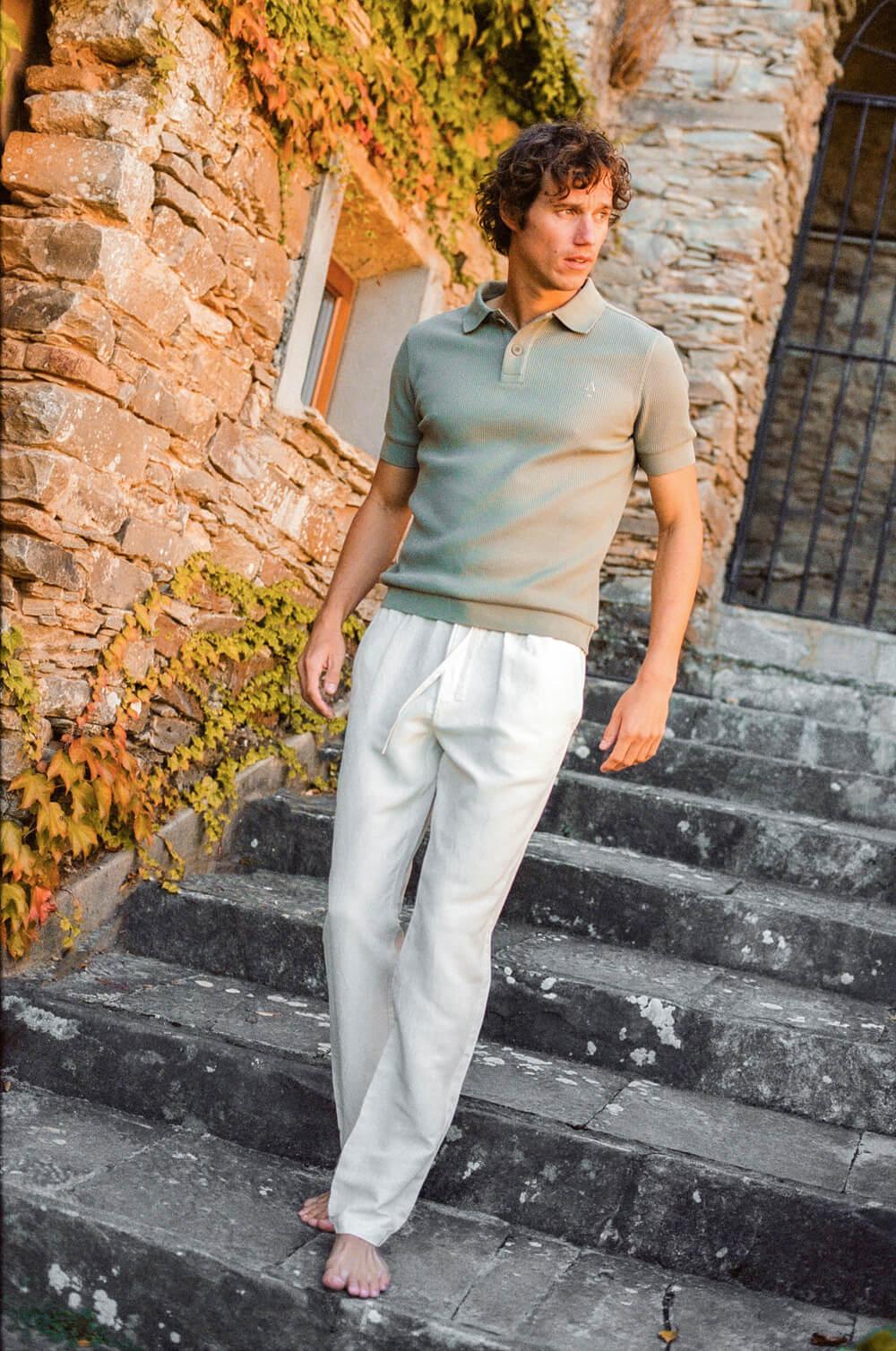 L'exception Polo Uni Khaki Apnee