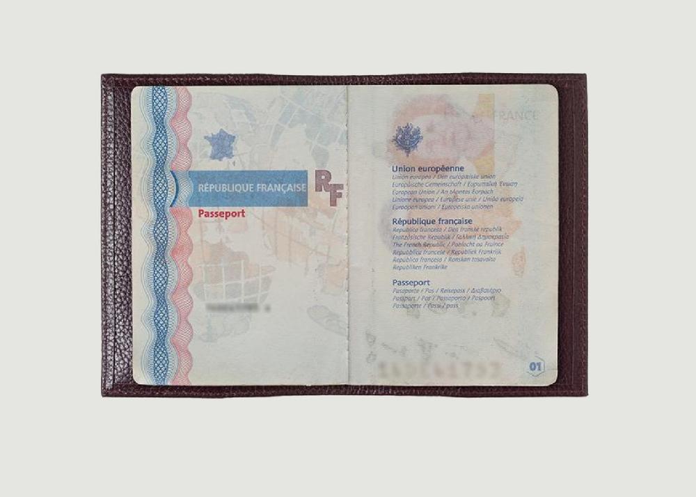 L'exception Porte Passeport Louis Rouge Larmorie