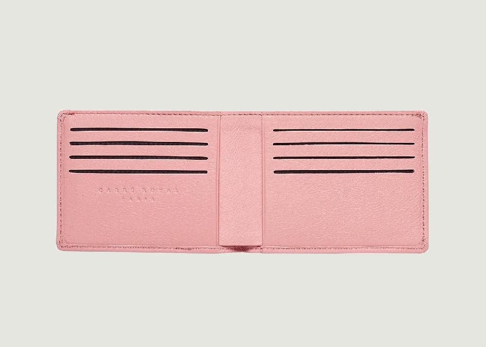 L'exception Portefeuille LA902 Rose Carré Royal