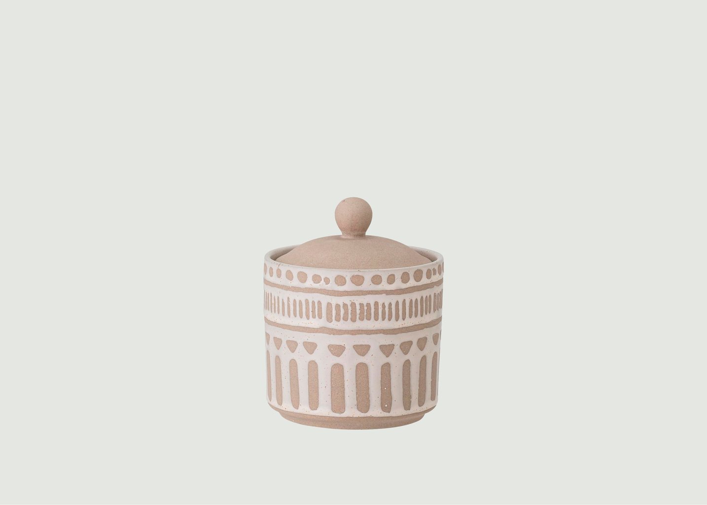 l'exception Pot en grès Cora Beige Bloomingville
