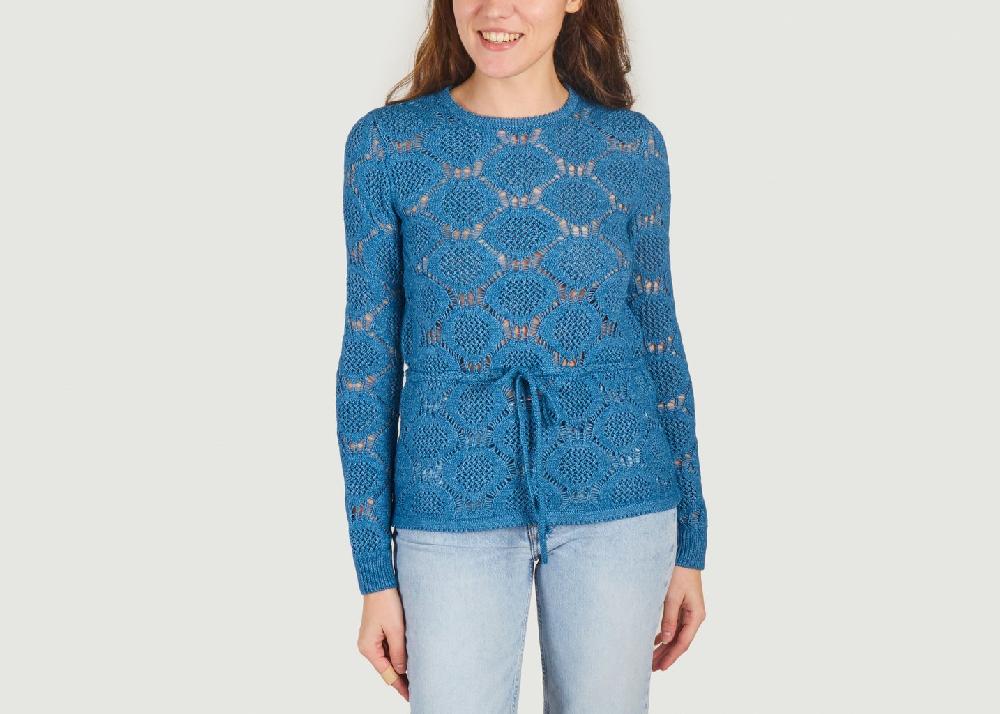 l'exception Pull à nouer Bleu See by Chloé
