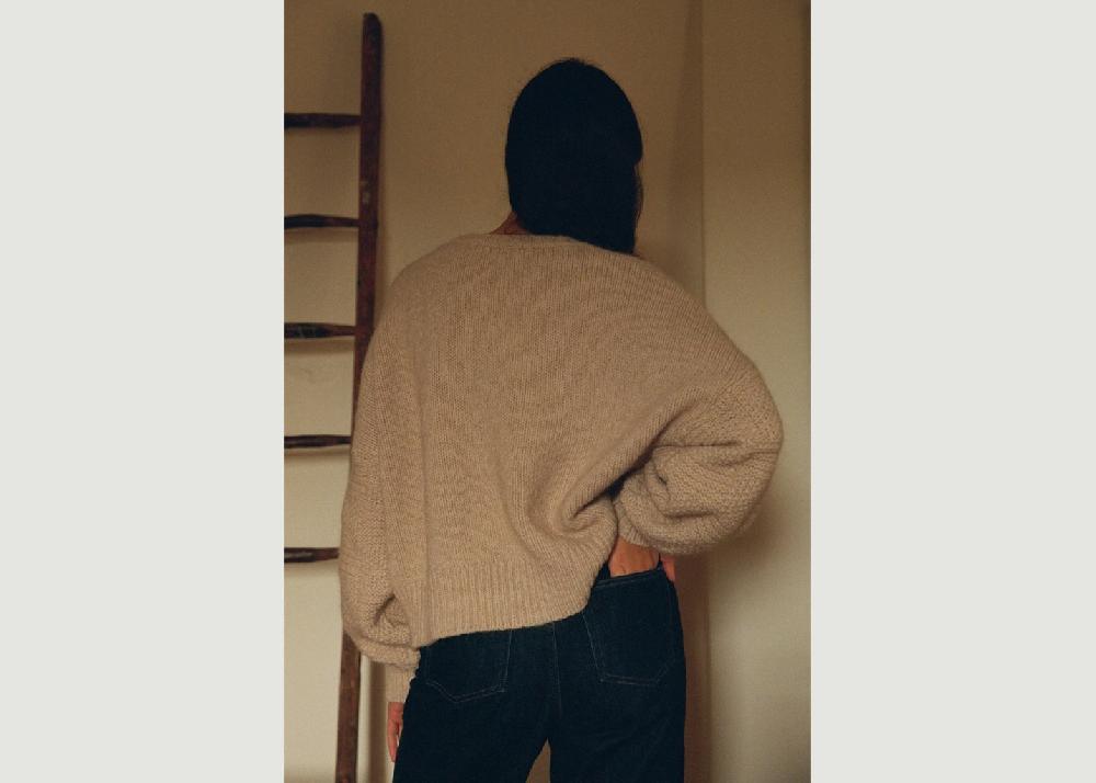 L'exception Pull Alison Beige Nénés Paris