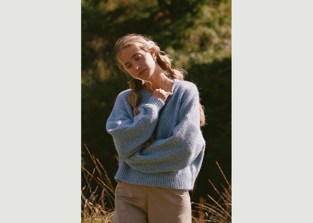 l'exception Pull Alison Bleu Nénés Paris