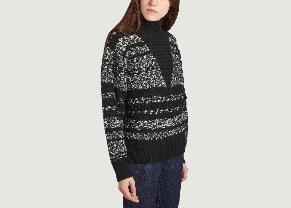 L'exception Pull Alpaco Noir IRO Paris