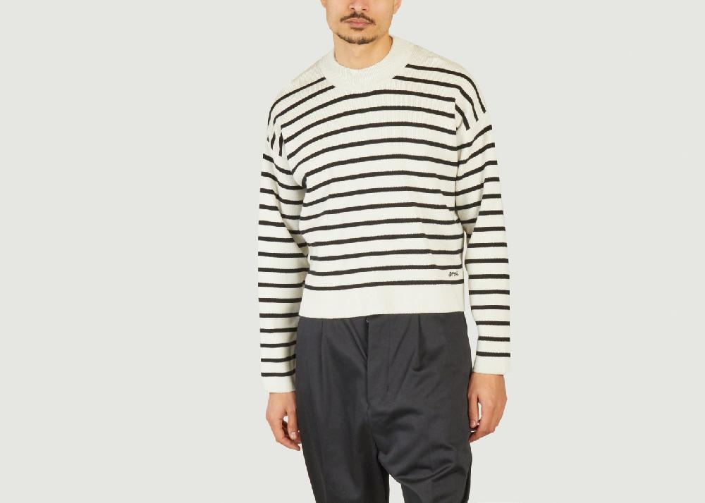 L'exception Pull Ami Sailor Ivoire AMI Paris