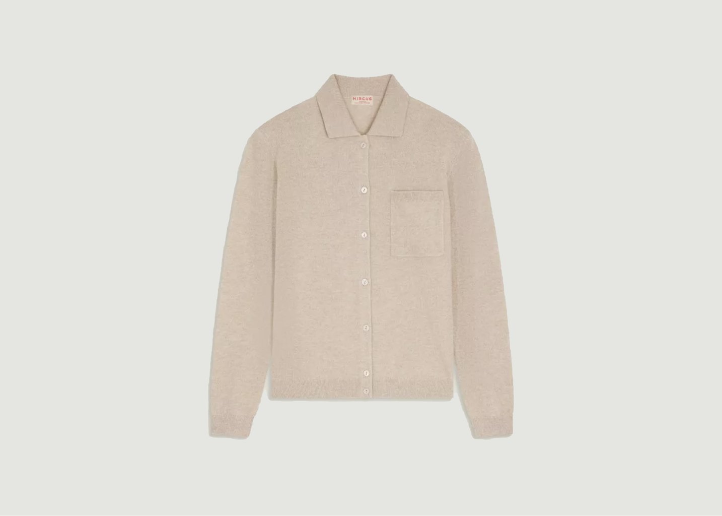 l'exception Pull cachemire Amara Beige Hircus