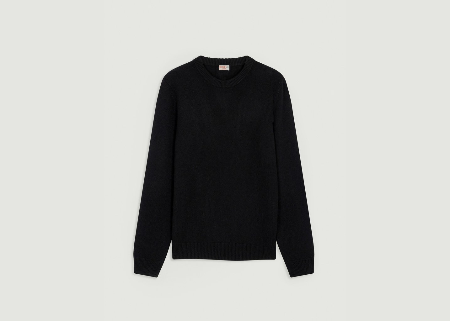 l'exception Pull Cachemire Dorvon Noir Hircus