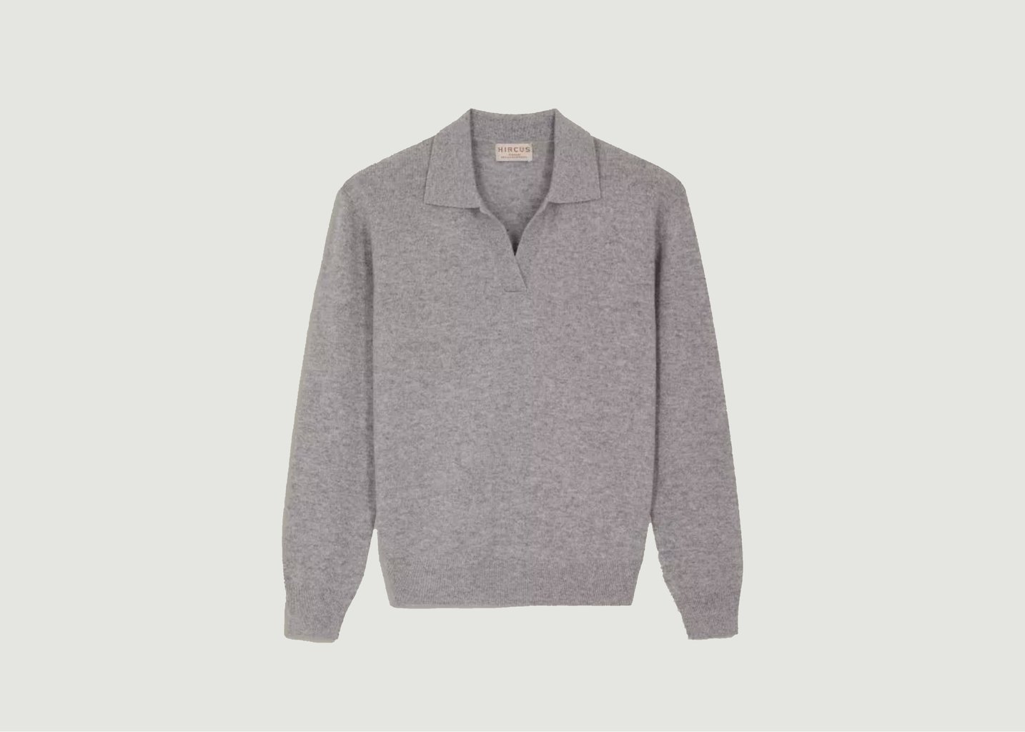 l'exception Pull cachemire Ema Gris Hircus