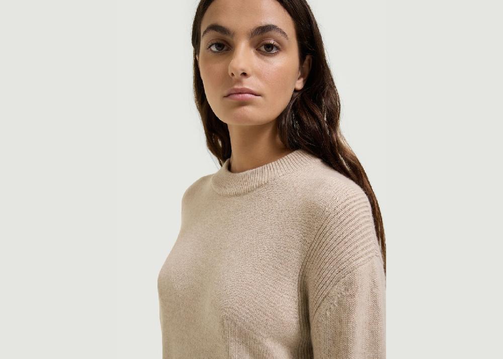 L'exception Pull Cachemire Gala Beige Hircus
