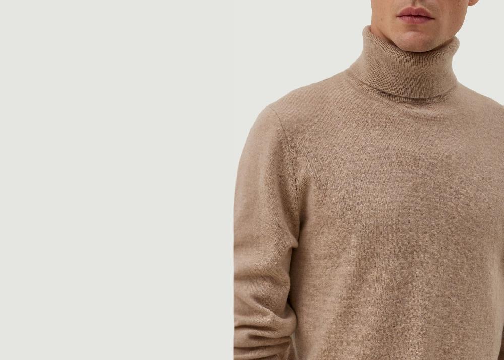 L'exception Pull Cachemire Khuzu Beige Hircus