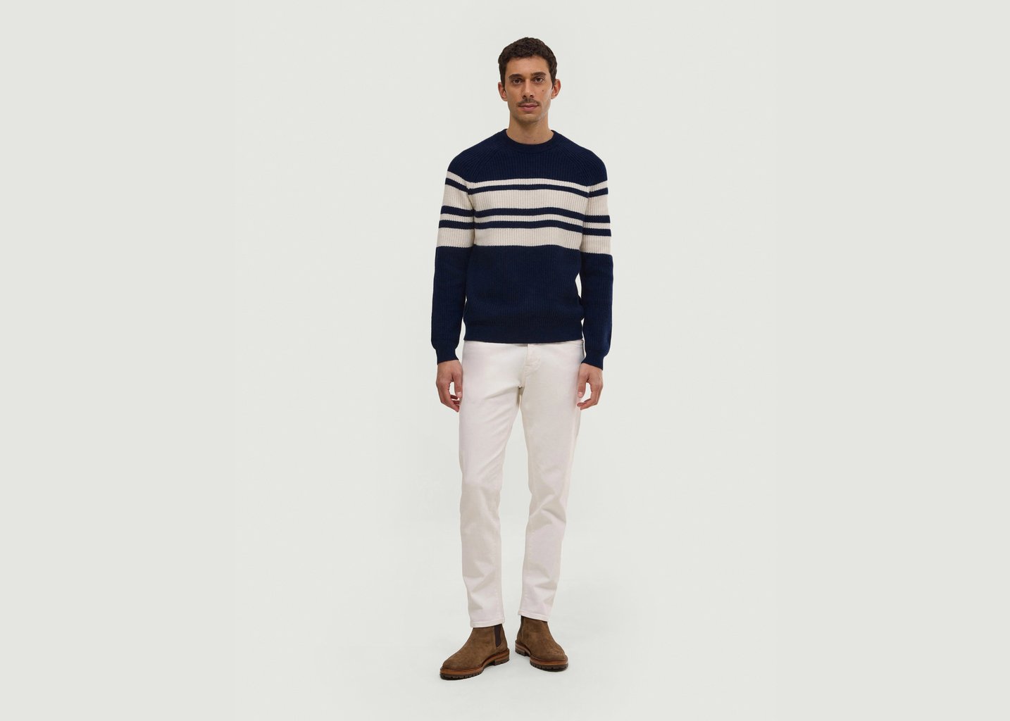L'exception Pull Cachemire Mako Multicolore Hircus
