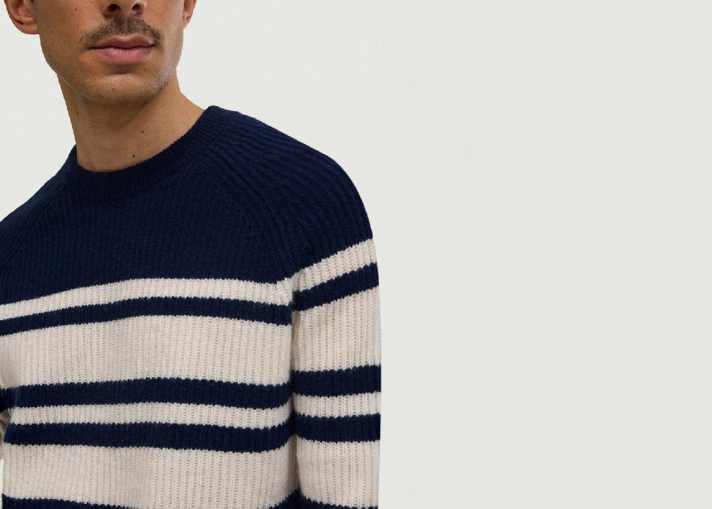 L'exception Pull Cachemire Mako Multicolore Hircus