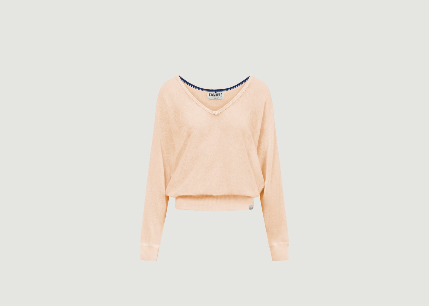 l'exception Pull chauve souris Clover Beige komodo
