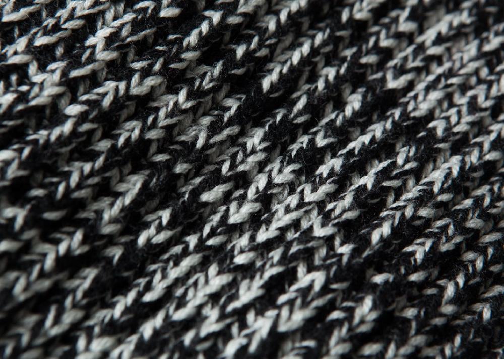 L'exception Pull Chiné Noir Monographie