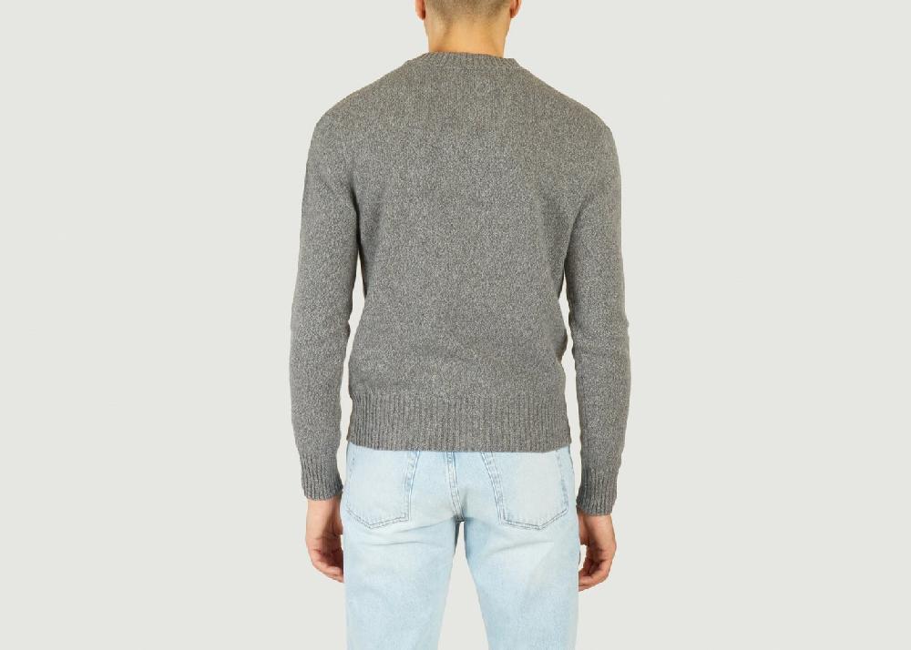 L'exception Pull Crewneck Gris AMI Paris