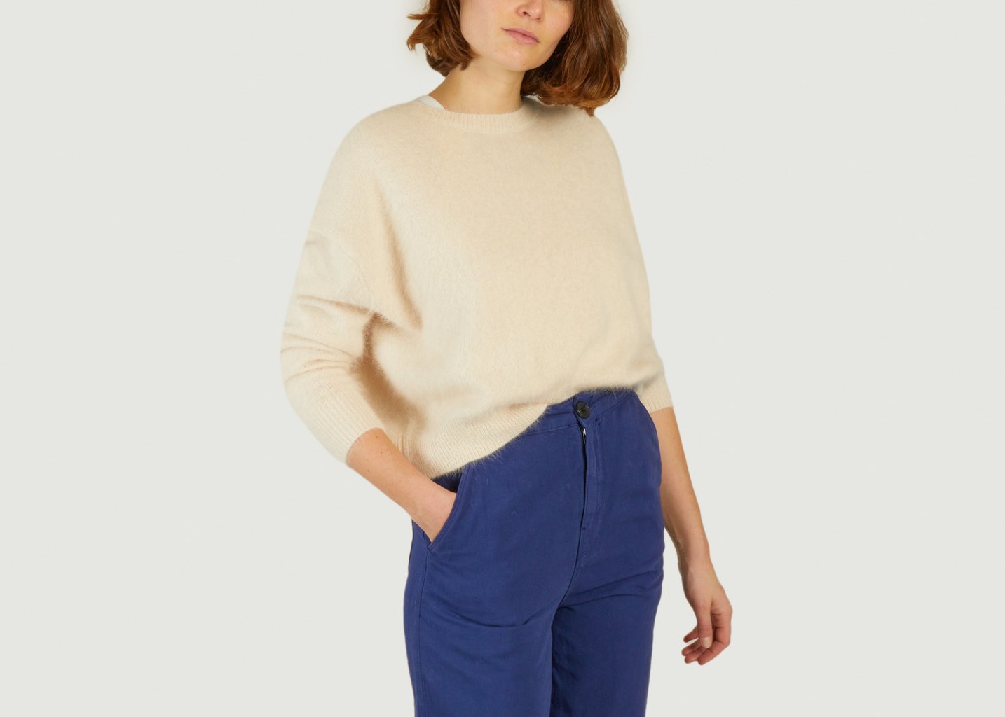 L'exception Pull Datus Ecru Bellerose