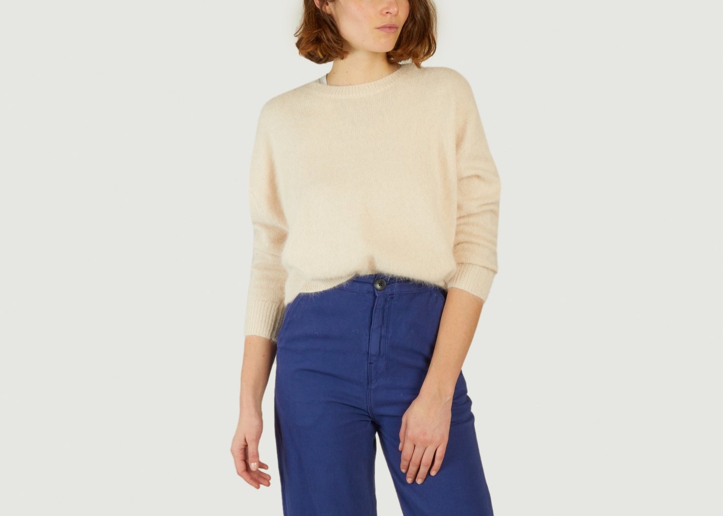 l'exception Pull Datus Ecru Bellerose