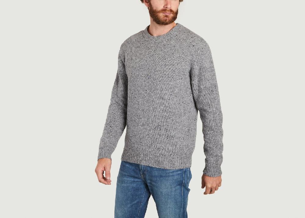 L'exception Pull Donegal Gris Hartford