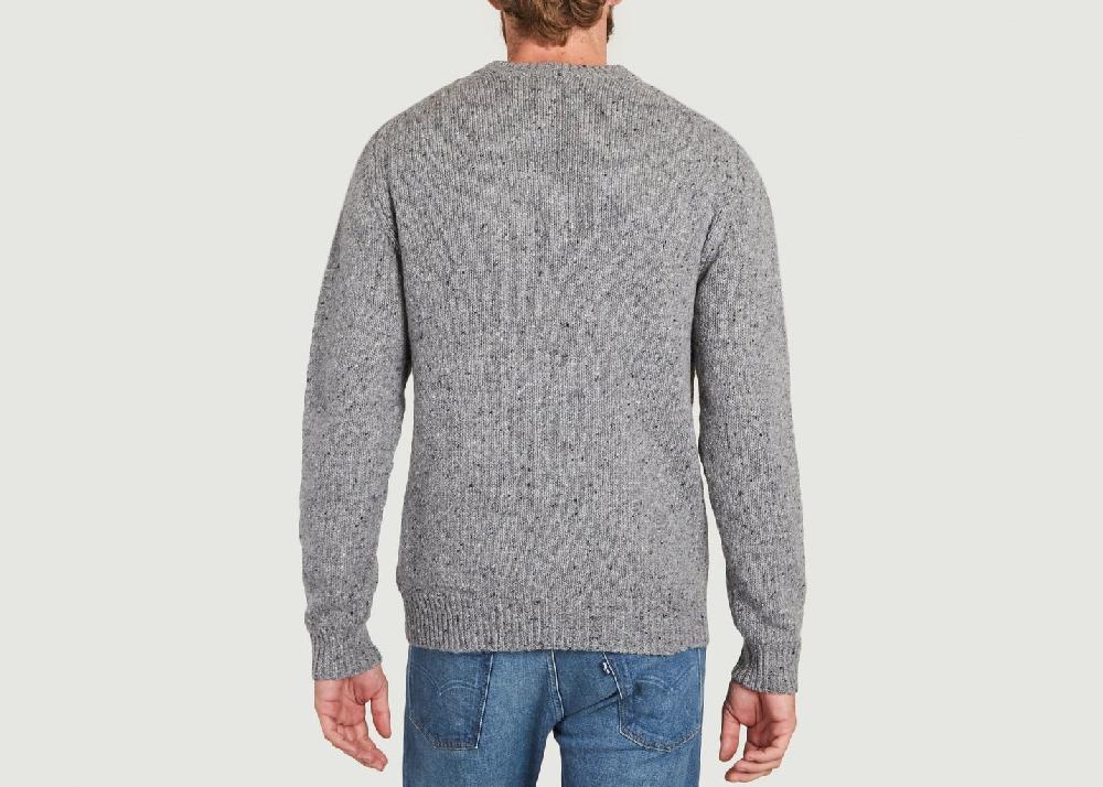 L'exception Pull Donegal Gris Hartford