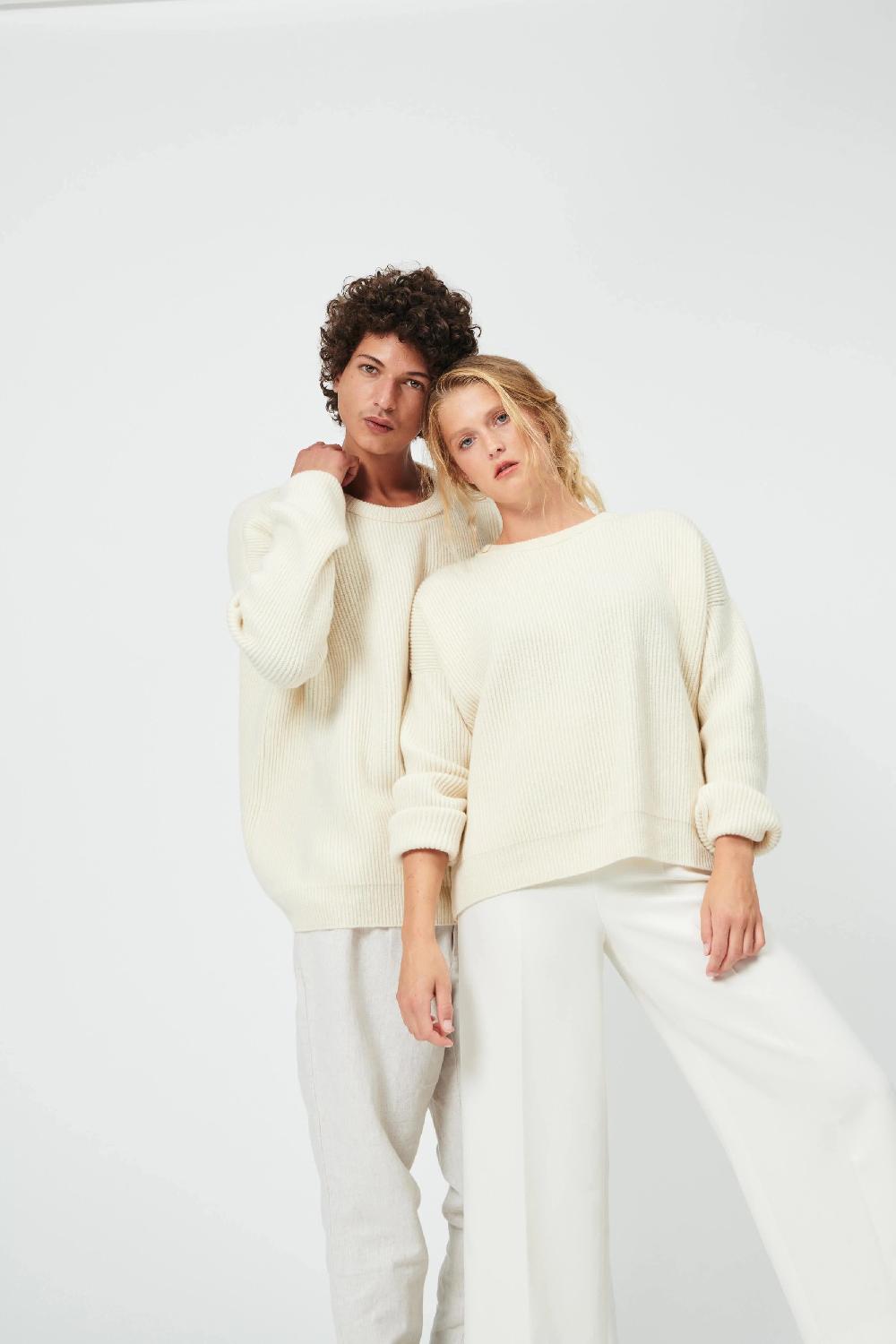 L'exception Pull Edward Crème Linnea Lund