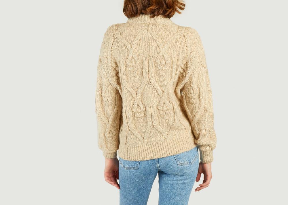 L'exception Pull Elsa Cable Ecru Nudie Jeans