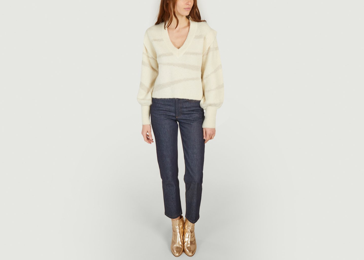 L'exception Pull Feliz Beige Sessùn