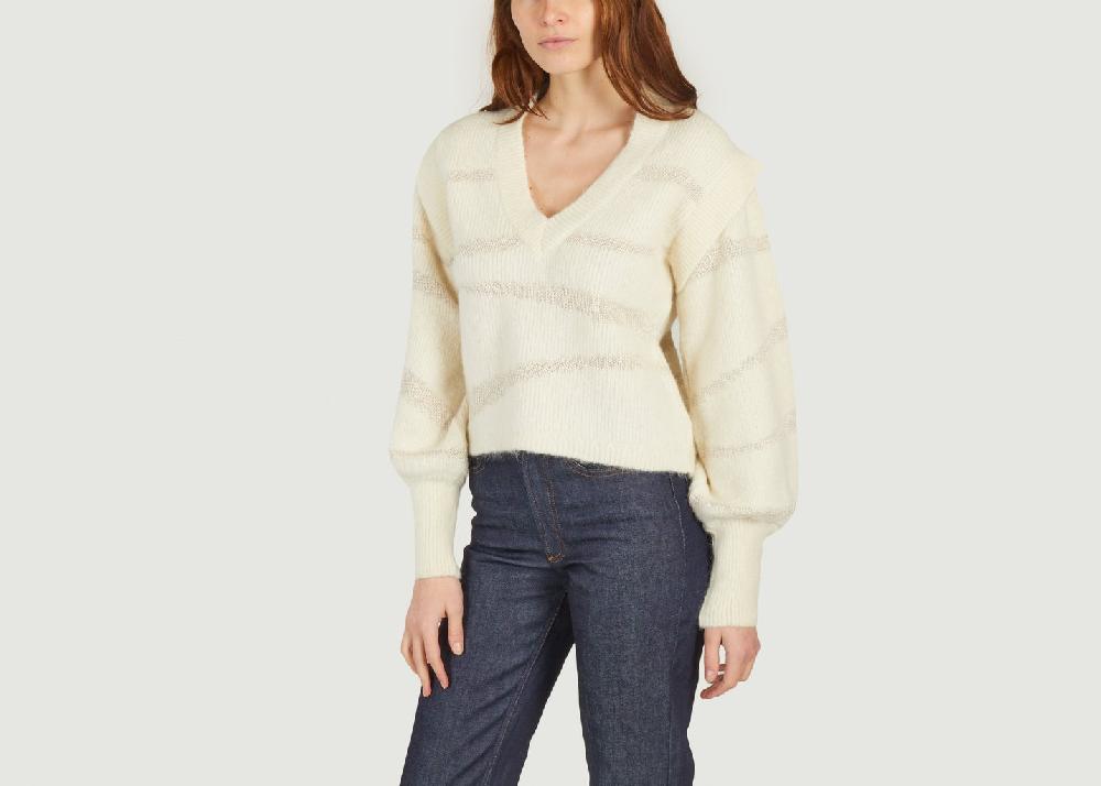 l'exception Pull Feliz Beige Sessùn