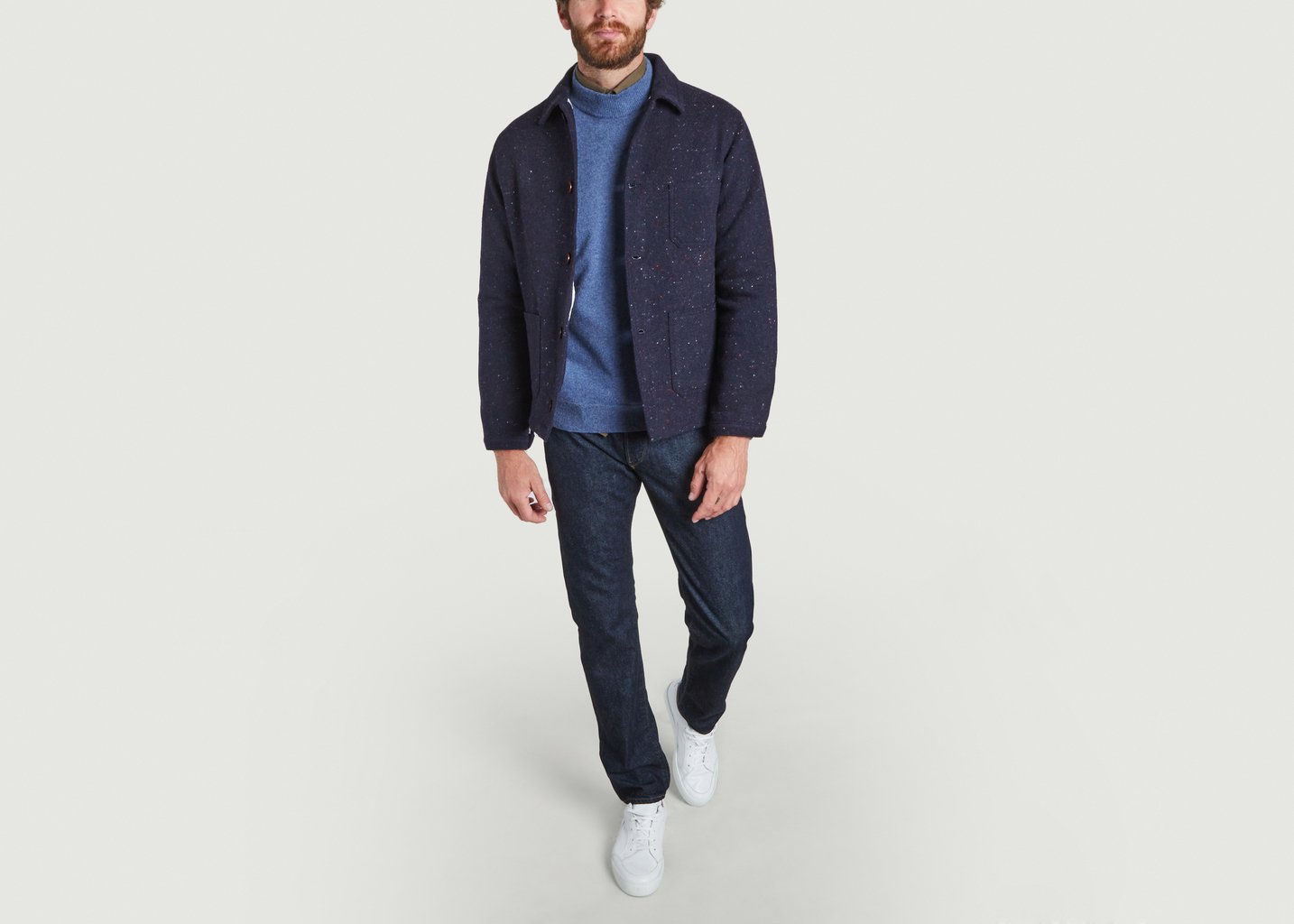 L'exception Pull Fino Bleu La Paz