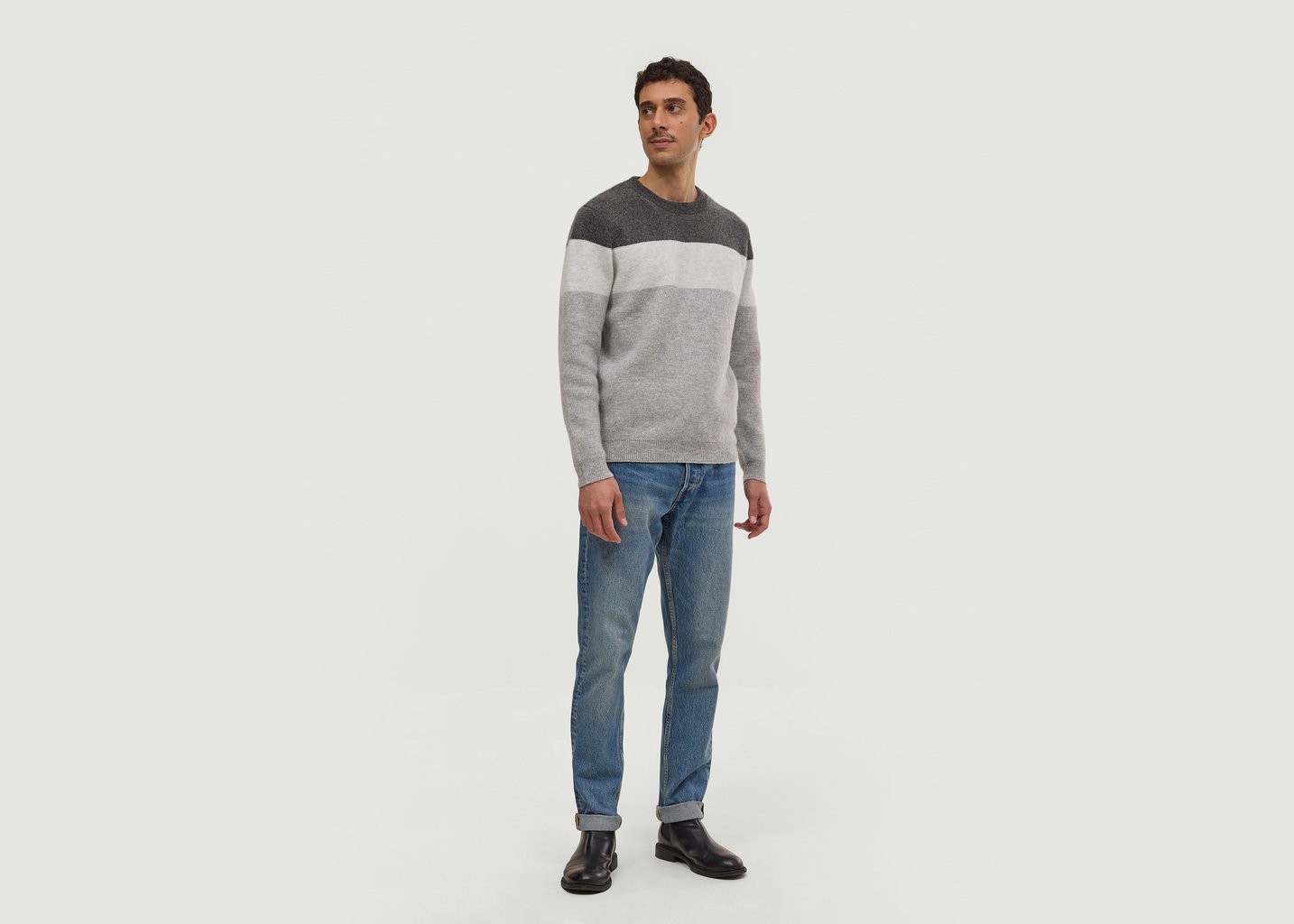 L'exception Pull Gana Anthracite Hircus