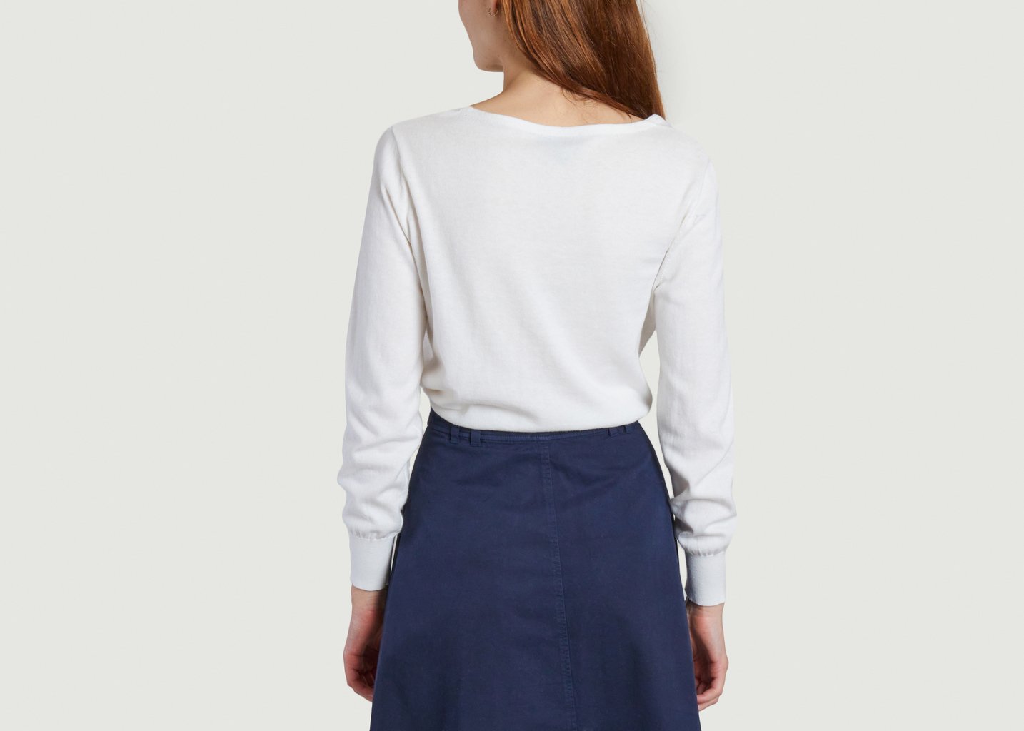 L'exception Pull Irina Blanc APC Paris