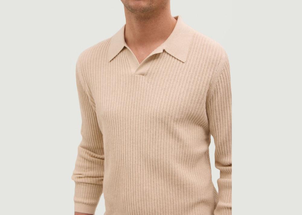 L'exception Pull Isno Beige Hircus