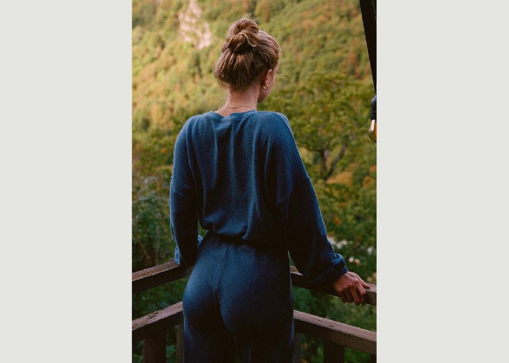 L'exception Pull Junko Bleu Nénés Paris