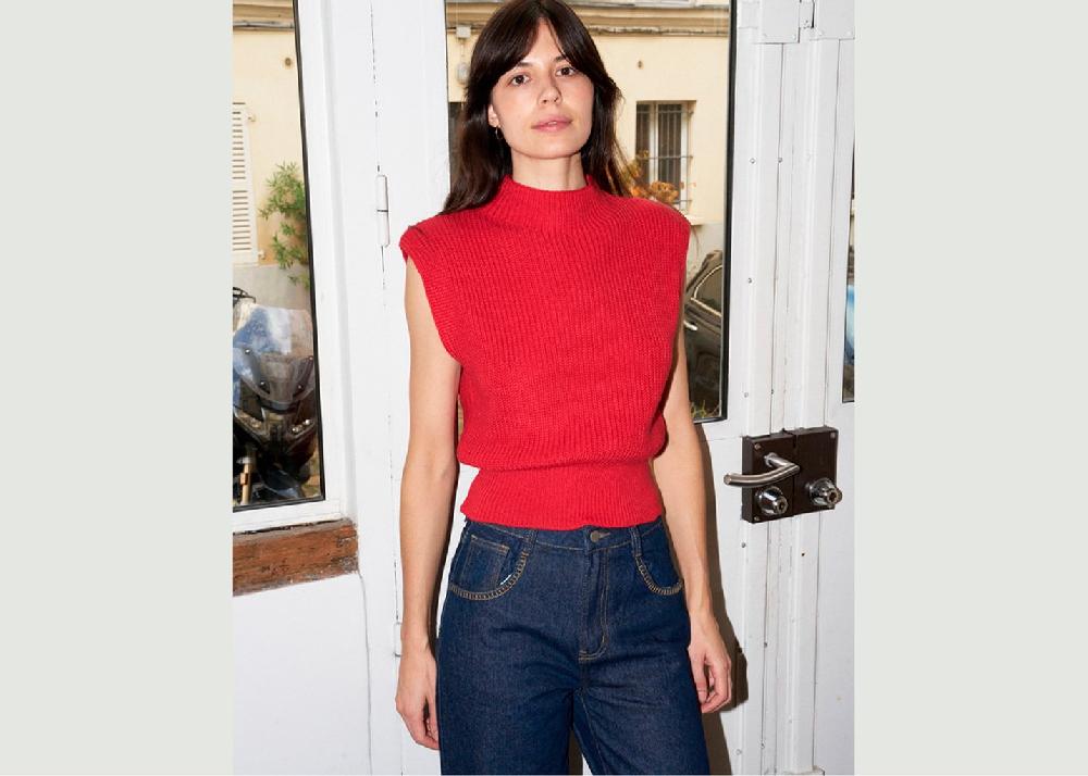 l'exception Pull Lara Rouge Erotokritos