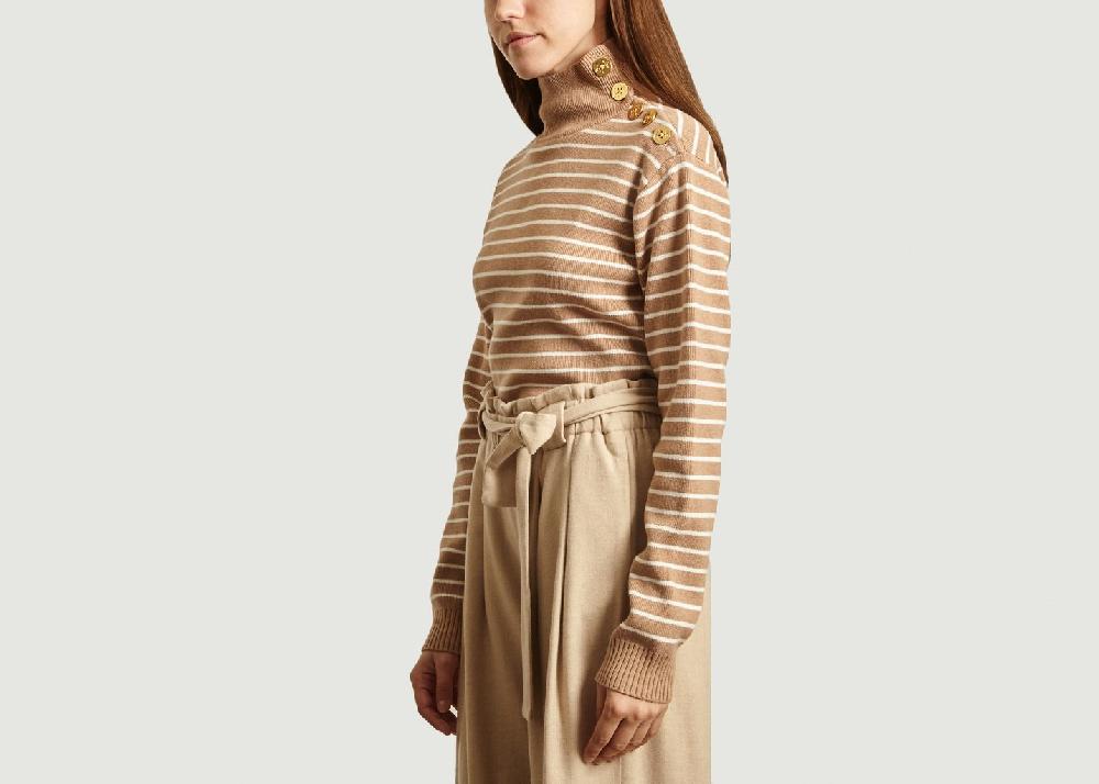 L'exception Pull Layia Camel By Malene Birger