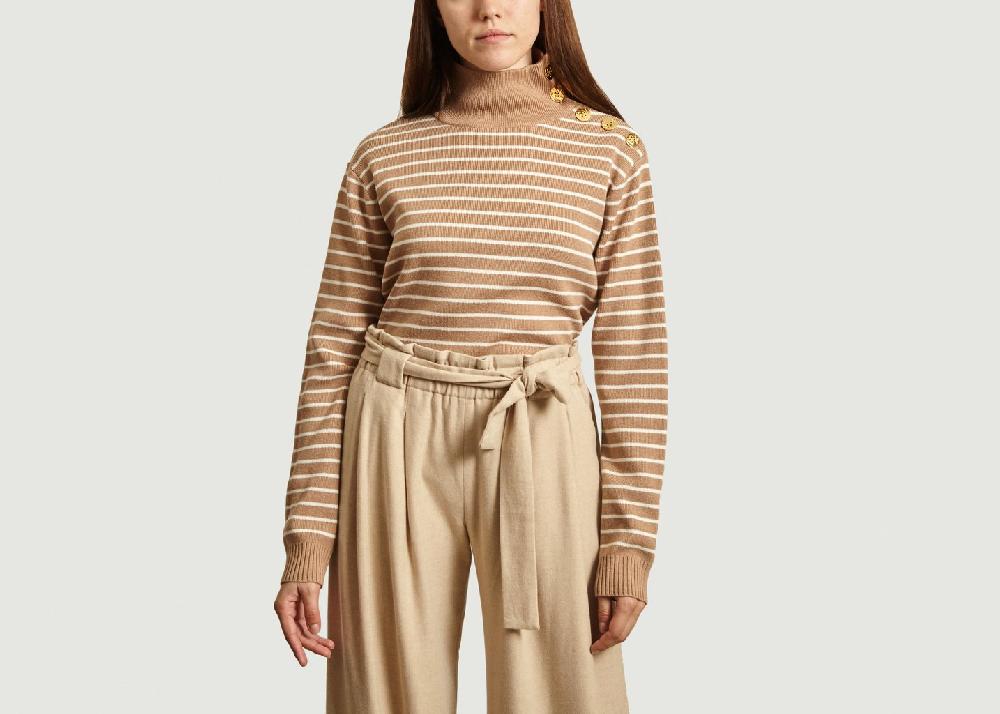 l'exception Pull Layia Camel By Malene Birger