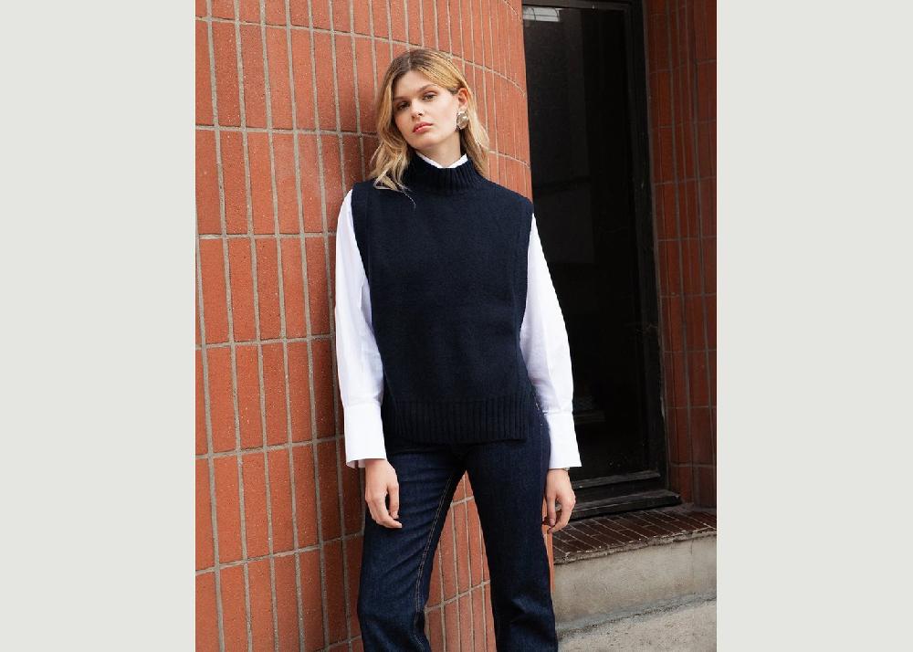 L'exception Pull Lun Bleu Marine 17H10