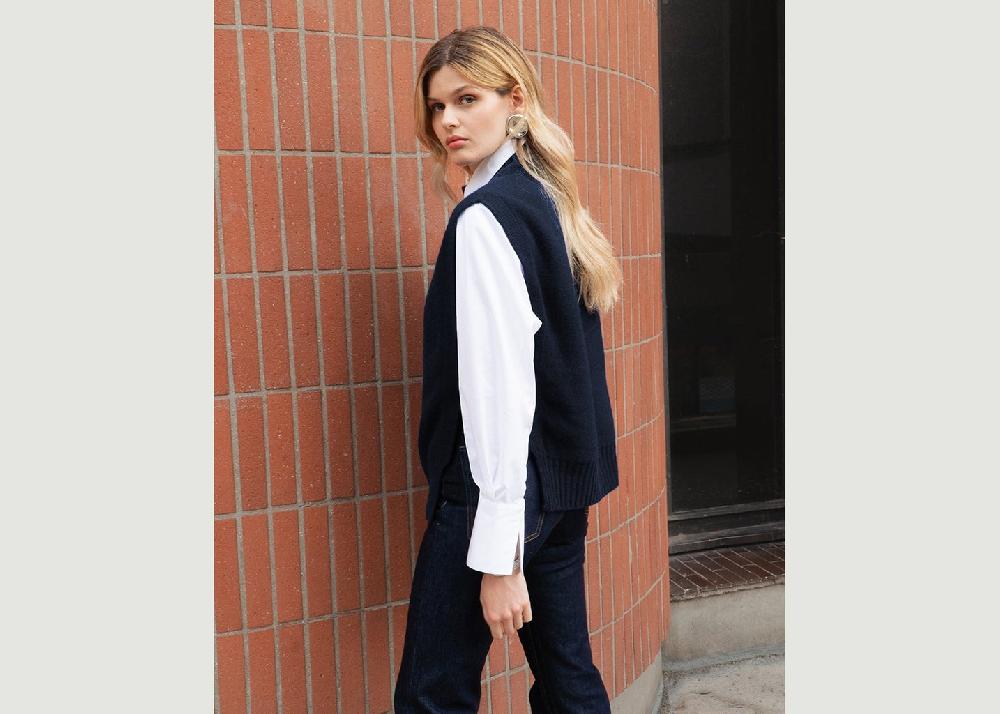 L'exception Pull Lun Bleu Marine 17H10