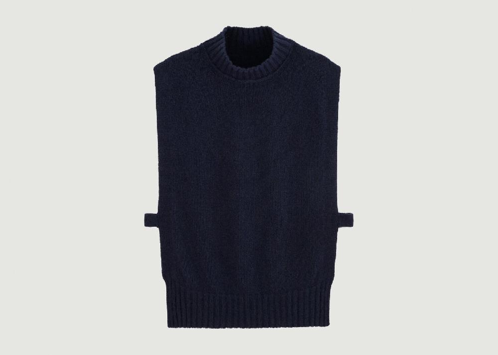 l'exception Pull Lun Bleu Marine 17H10
