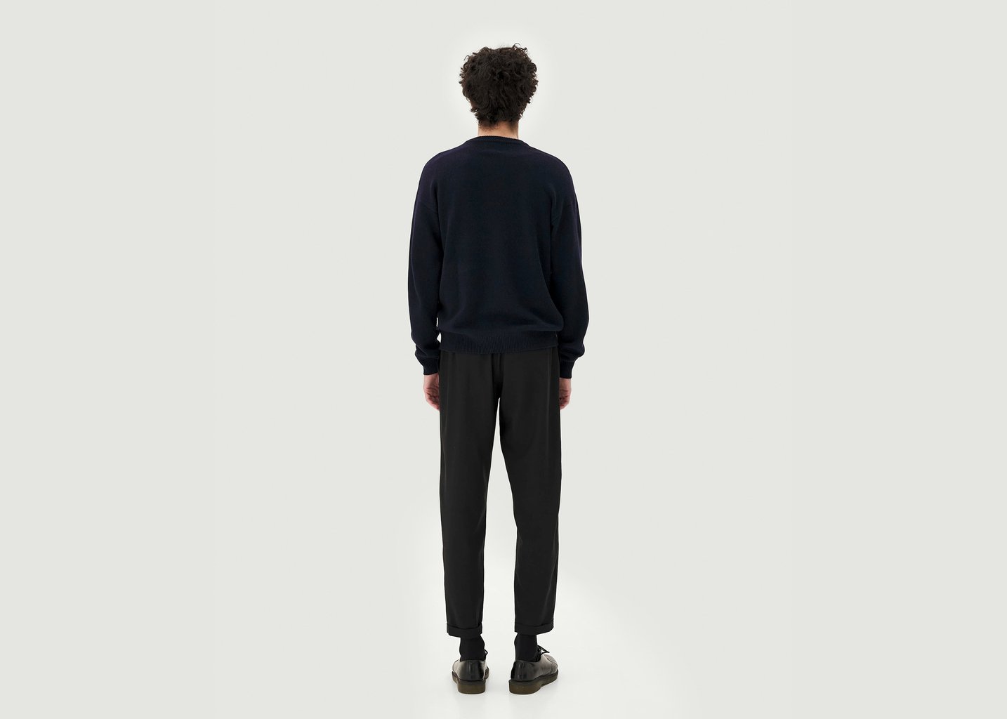 L'exception Pull Malmo Bleu Marine Noyoco