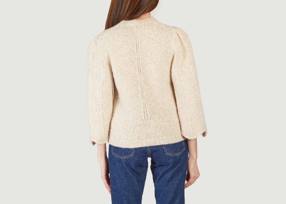 L'exception Pull Manches 3/4 West Beige Ba&sh
