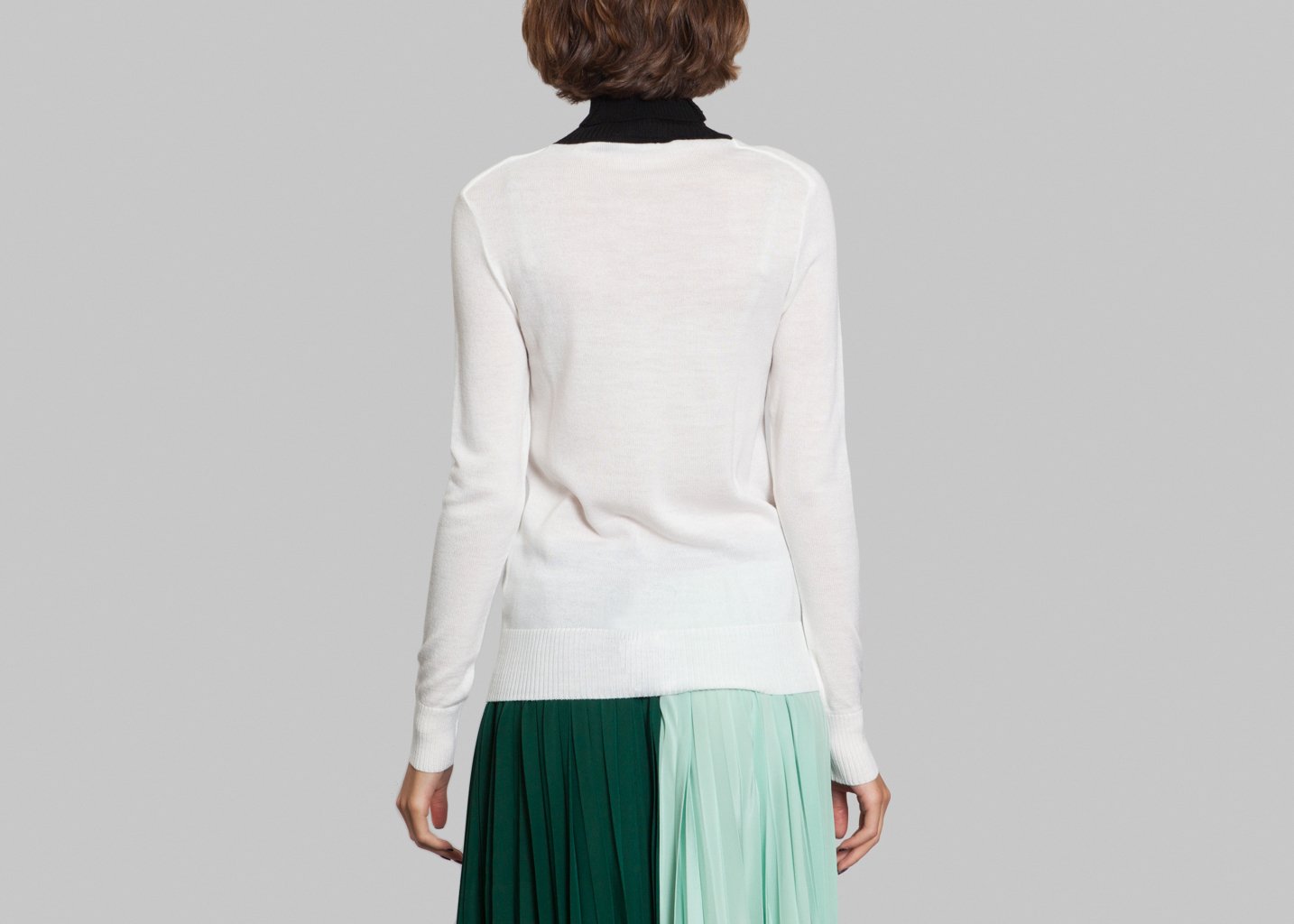 L'exception Pull Mila Blanc Etienne Deroeux