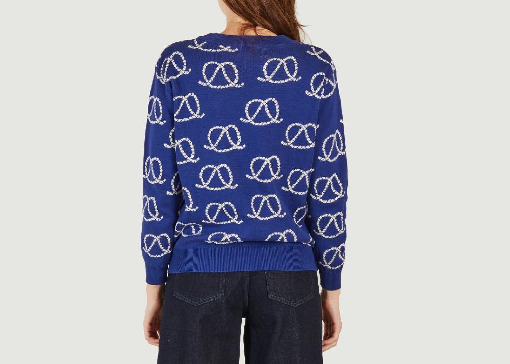L'exception Pull Nautical Bleu Marine Bobo Choses