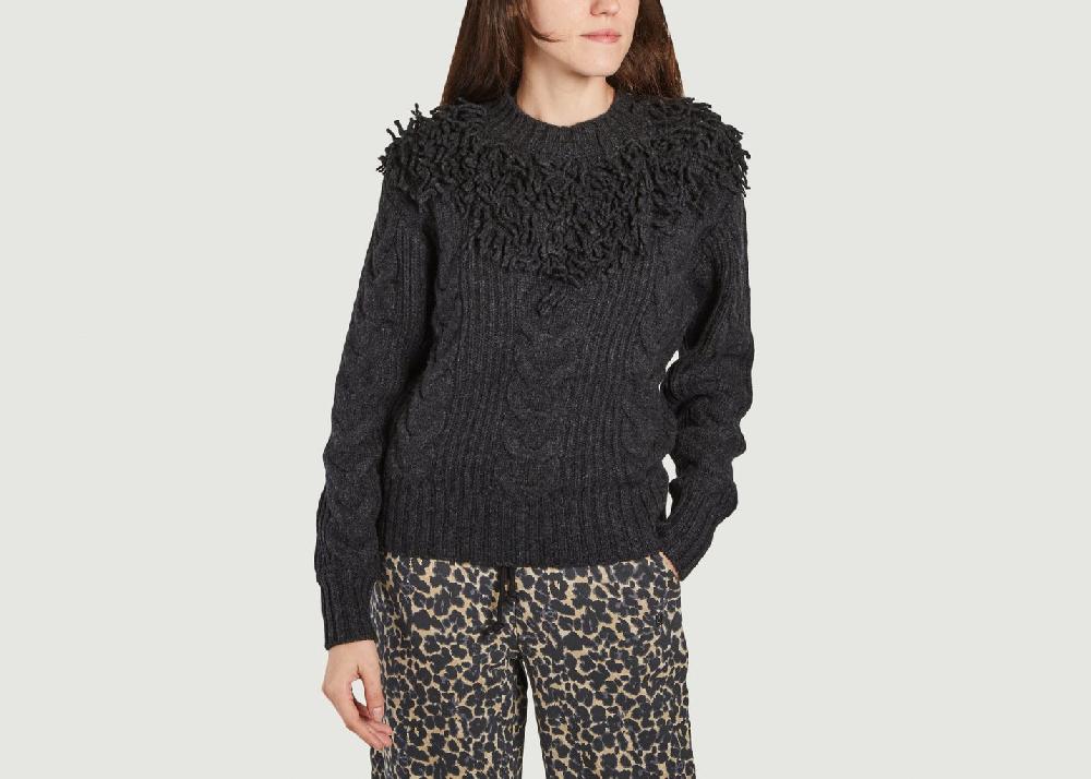 l'exception Pull Nouvel Noir Leon & Harper