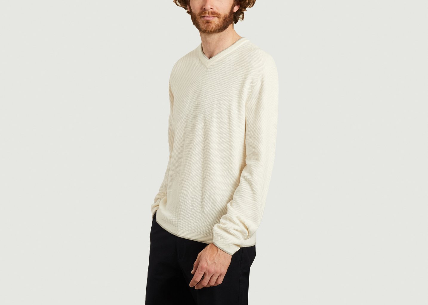 L'exception Pull Orca Ecru Agnès B