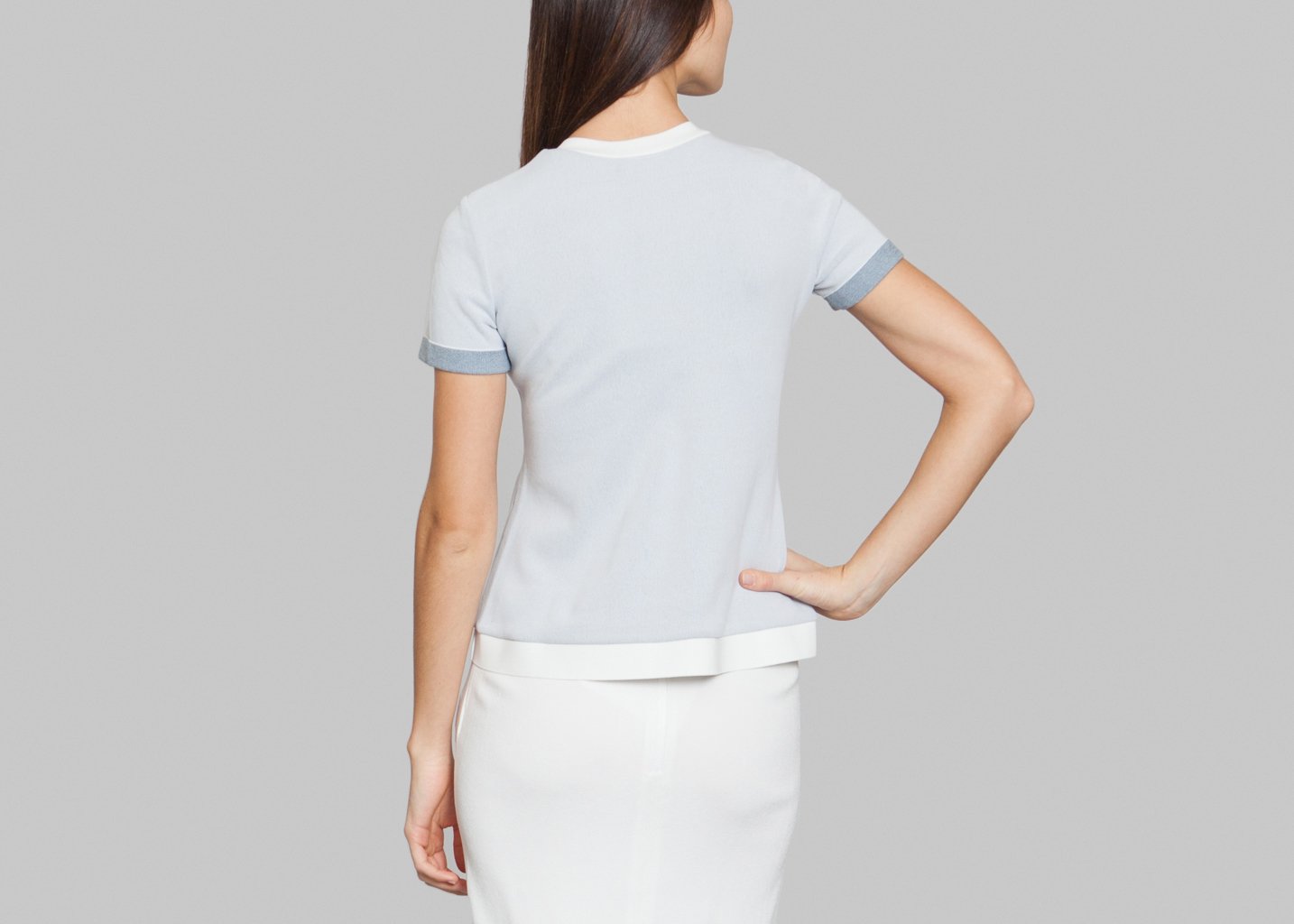 L'exception Pull Panel Azur Masha Ma