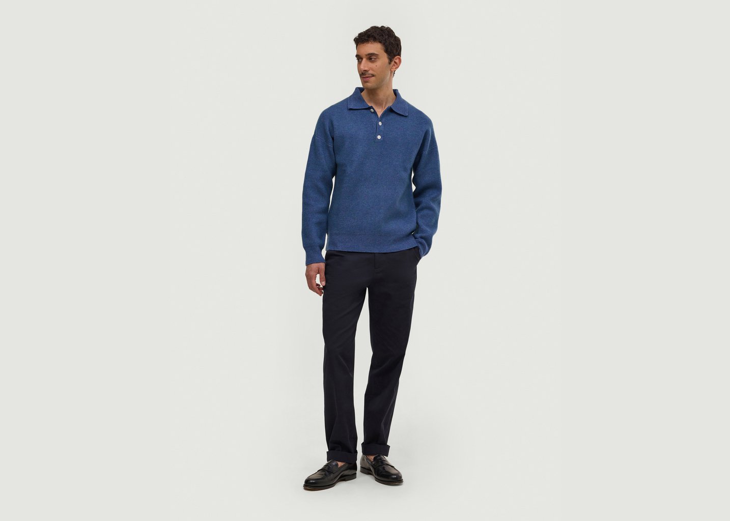 L'exception Pull Paolo Denim Hircus