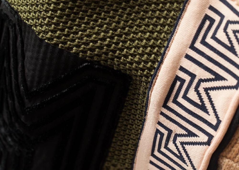 L'exception Pull Patchwork Suzhou Pêche Masha Ma