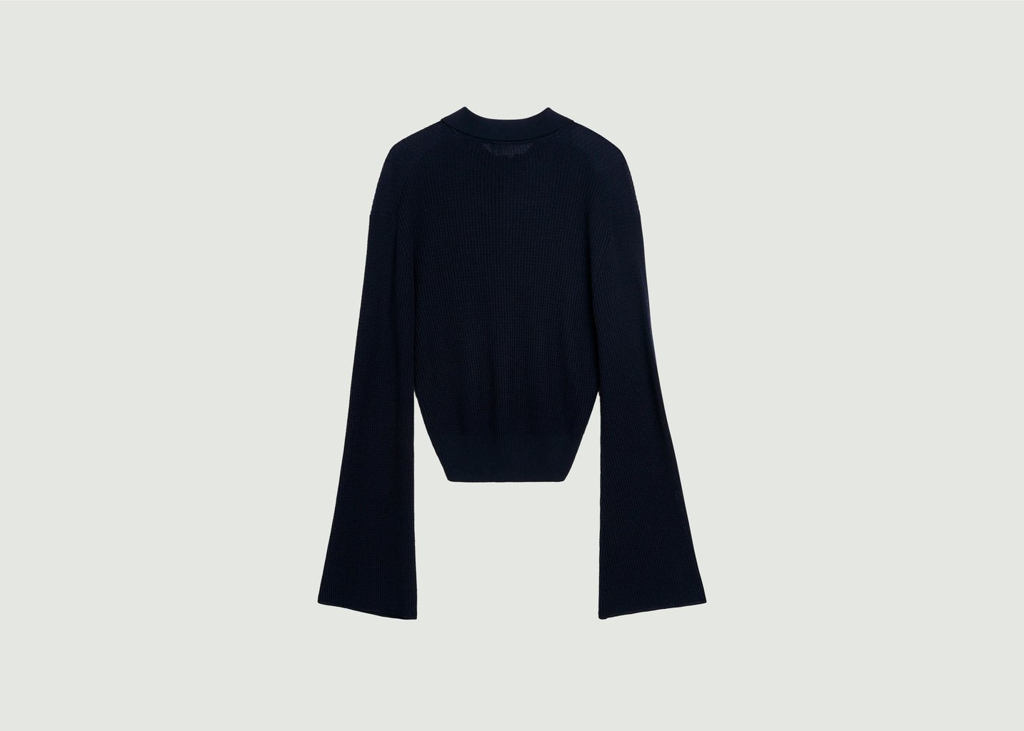 L'exception Pull Polo Kiki Bleu Marine Soulland