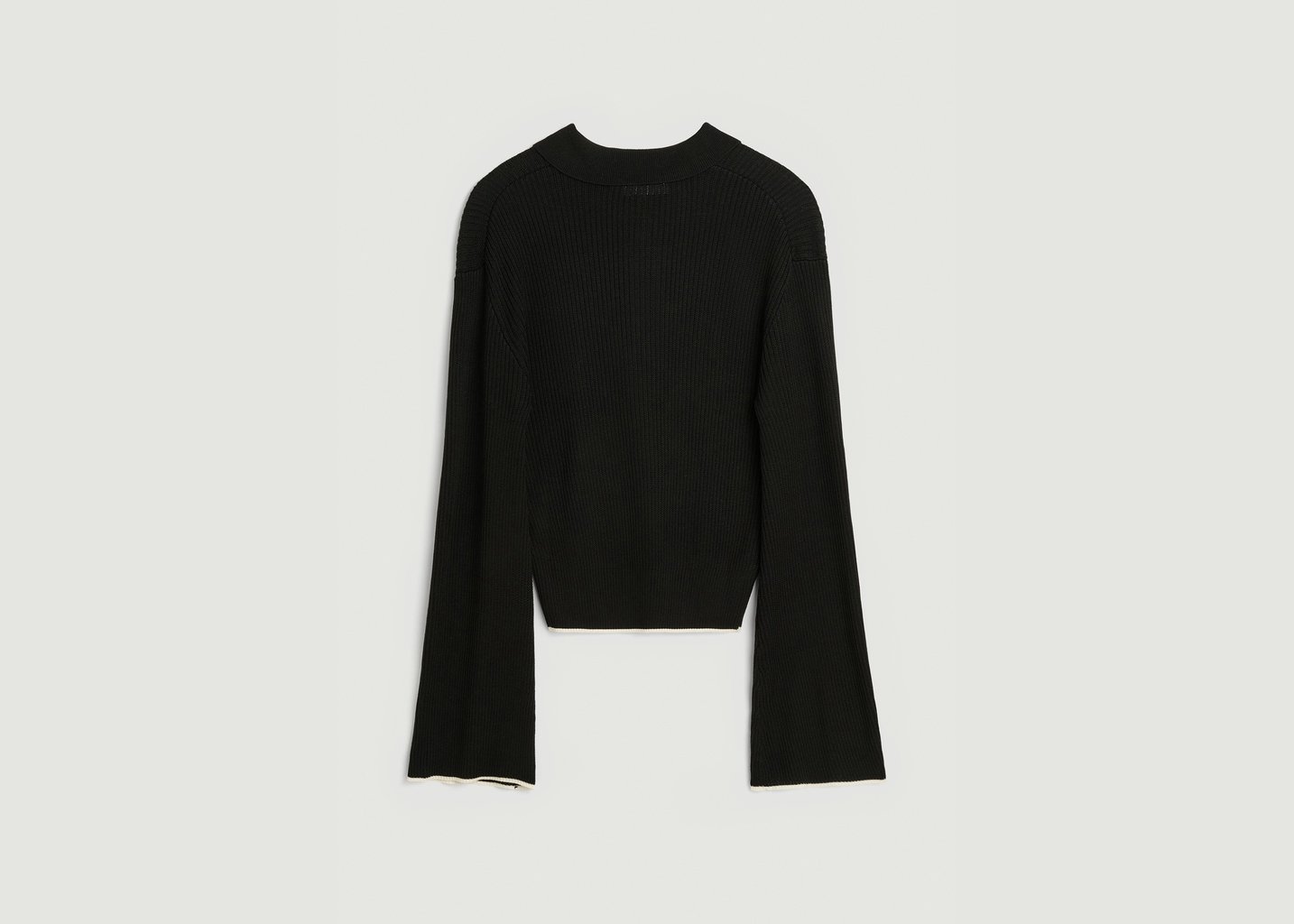 L'exception Pull Polo Kiki Noir Soulland